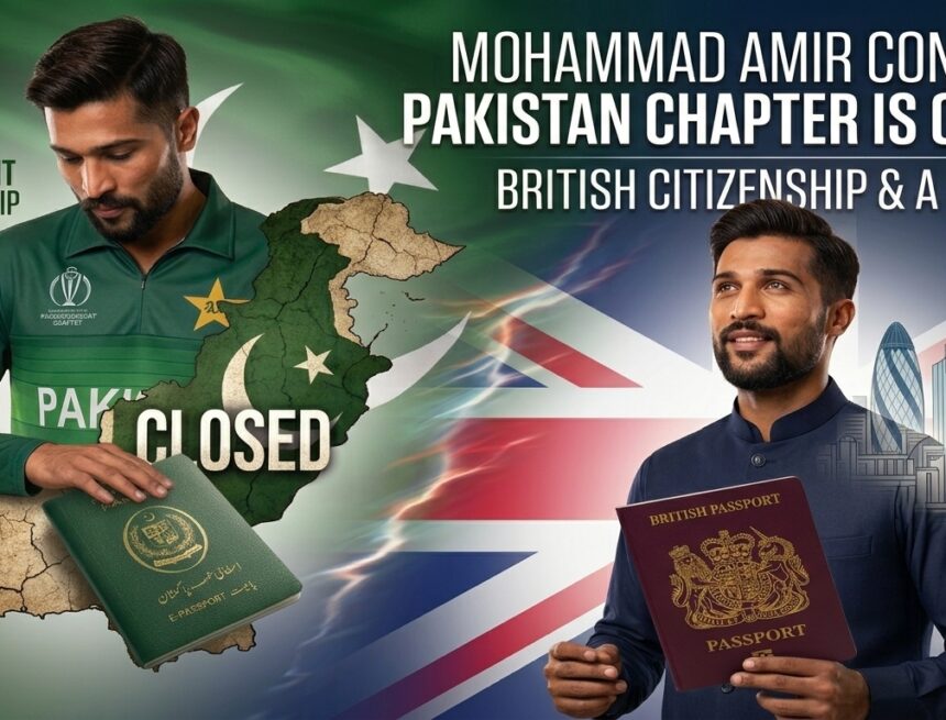 Mohammad Amir Confirms Pakistan Chapter Is Closed Mohammad Amir Confirms Pakistan Cricket Chapter Is Closed After Becoming British Citizen