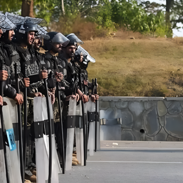 PTI March Rangers Deployed in Islamabad PTI March Rangers Deployed in Islamabad